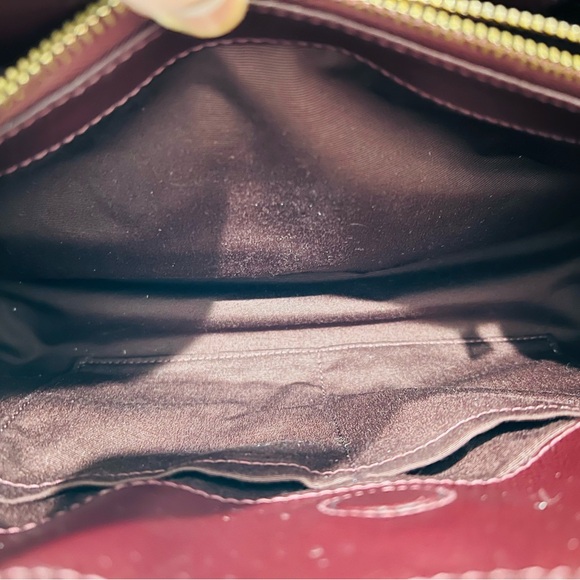 COACH - Red Brown Leather Studded Satchel Limited Edition Runway Model - RARE!! - Picture 9 of 16